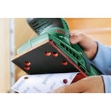 Bosch Heimwerken & Garten Multischleifer PSM 200 AES + 29-teiliges Zubehör-Set grün, 200 Watt, SystemBox
