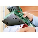 Bosch Heimwerken & Garten Multischleifer PSM 200 AES + 29-teiliges Zubehör-Set grün, 200 Watt, SystemBox