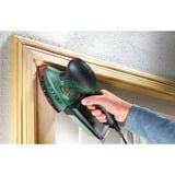 Bosch Heimwerken & Garten Multischleifer PSM 200 AES + 29-teiliges Zubehör-Set grün, 200 Watt, SystemBox