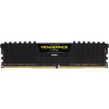 Corsair DIMM 16 GB DDR4-2666  , Arbeitsspeicher schwarz, CMK16GX4M1A2666C16, Vengeance LPX, INTEL XMP