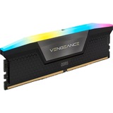 Corsair DIMM 48 GB DDR5-6400 (2x 24 GB) Dual-Kit, Arbeitsspeicher schwarz, CMH48GX5M2B6400C36, Vengeance RGB, INTEL XMP