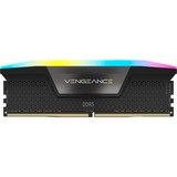 Corsair DIMM 48 GB DDR5-6400 (2x 24 GB) Dual-Kit, Arbeitsspeicher schwarz, CMH48GX5M2B6400C36, Vengeance RGB, INTEL XMP