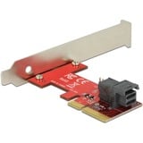 DeLOCK PCIe x4 Karte >1x SFF-8643 NVMe, Controller 