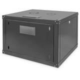 Digitus Professional Wandgehäuse Unique Serie - 600x600 mm (BxT), IT-Schrank schwarz, 7 Höheneinheiten