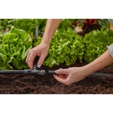 GARDENA Micro-Drip-System T-Stück 13mm (1/2"), Verbindung dunkelgrau, 2 Stück, Modell 2023