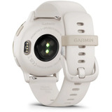 Garmin vívoactive 5, Smartwatch elfenbein/cremegold, 42 mm, Silikon-Armband