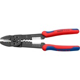 KNIPEX Crimpzange 97 32 240 rot/blau, Abisolieren, Crimpen 0,5 - 6,0mm²