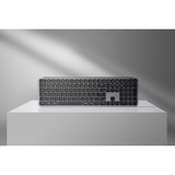 Keychron B6 Pro, Tastatur grau/schwarz, DE-Layout, Scherenmechanik