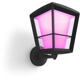 Philips HUE White & Color Ambiance Econic Outdoor stehende Wandleuchte, LED-Leuchte schwarz