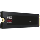 Samsung 9100 PRO Heatsink 8 TB, SSD PCIe 5.0 x4, NVMe 2.0, M.2 2280