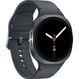 Samsung Galaxy Watch8, Smartwatch dunkelgrau, 40 mm, LTE, Sport Band M/L