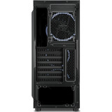 Sharkoon TK5M RGB Generalüberholt, Tower-Gehäuse schwarz, Gehärtetes Glas
