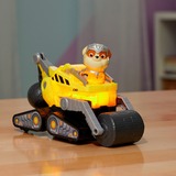 Spin Master Paw Patrol Mighty Kinofilm - Basis Fahrzeug von Rubble mit Welpenfigur, Spielfahrzeug 