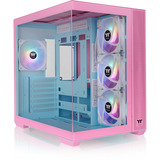 Thermaltake View 380 TG ARGB Bubble Pink, Tower-Gehäuse rosa, Tempered Glass x 2