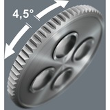 Wera 8010 B Zyklop Comfort Knarre, 3/8" schwarz/grün, Comfort-Knarre mit Umschalthebel