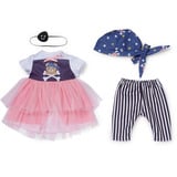 ZAPF Creation BABY born® Piratenmädchen-Outfit 43cm, Puppenzubehör 
