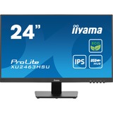 iiyama ProLite XU2463HSU-B1, LED-Monitor 61 cm (24 Zoll), schwarz (matt), FullHD, IPS, AMD Free-Sync, 100Hz Panel