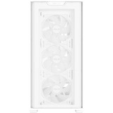 ASUS A21 PLUS TG ARGB , Tower-Gehäuse weiß, Tempered Glass