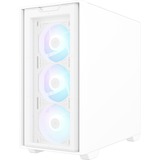 ASUS A21 PLUS TG ARGB , Tower-Gehäuse weiß, Tempered Glass