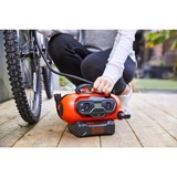 BLACK+DECKER Akku-Kompressor BDCINF18N, 18Volt, 11bar, Luftpumpe orange/schwarz, ohne Akku und Ladegerät