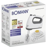 Bomann Handmixer HM 6054 CB weiß/grau, 400 Watt