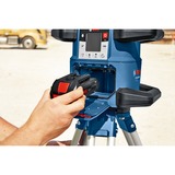 Bosch Professional Akku-Rotationslaser GRL 600 CHV Professional, 18Volt, mit Halterung blau, Akku ProCORE18V 4,0Ah, Koffer, rote Laserlinie