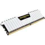 Corsair DIMM 16 GB DDR4-3200 (2x 8 GB) Dual-Kit, Arbeitsspeicher weiß, CMK16GX4M2E3200C16W, Vengeance LPX, INTEL XMP