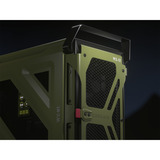 Corsair WARTHOG RS Airflow, Tower-Gehäuse olivgrün, Tempered Glass