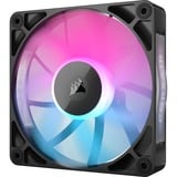 Corsair iCUE LINK RX120 RGB Triple, Gehäuselüfter schwarz, 3er Pack, inkl. Hub