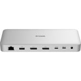D-Link DUF-901, Dockingstation silber, USB-A, USB-C, DP, RJ-45