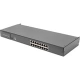 Digitus KVM Switch CAT 5 16-Port, KVM-Switch schwarz