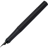 Faber-Castell Füller Grip Edition M all black, Füllfederhalter schwarz, All Black