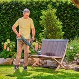 GARDENA Akku-Multi-Reiniger AquaBrush Compact 18V P4A solo, Hartbodenreiniger grau/türkis, ohne Akku und Ladegerät, POWER FOR ALL ALLIANCE