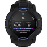 Garmin Instinct 3 - 50 mm, AMOLED, Smartwatch Black, Silikon-Armband