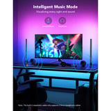 Govee RGBIC Gaming Light Bars, LED-Leuchte weiß