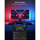 Govee RGBIC Gaming Light Bars, LED-Leuchte weiß