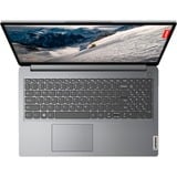 Lenovo IdeaPad 1 15AMN7 (82VG004QGE), Notebook grau, AMD Ryzen 5 7520U, AMD Radeon 610M, 8 GB LPDDR5, 512 GB (512 GB SSD), Windows 11 Home