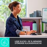 Logitech MX Keys Combo for Business Gen 2, Desktop-Set graphit, DE-Layout, Scherenmechanik, Logi Bolt, Bluetooth, kompatibel mit PC/Mac/iPad/Android