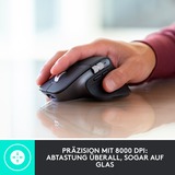 Logitech MX Keys Combo for Business Gen 2, Desktop-Set graphit, DE-Layout, Scherenmechanik, Logi Bolt, Bluetooth, kompatibel mit PC/Mac/iPad/Android