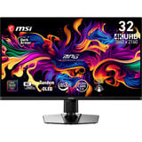 MSI MPG 322URDE QD-OLED X24, Gaming-Monitor 80 cm (31.5 Zoll), schwarz, UltraHD/4K, HDMI, DP, USB-C, KVM, USB-Hub, 240Hz Panel