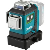 Makita Akku-Multilinienlaser SK700GDZ, 12Volt, Kreuzlinienlaser schwarz/blau, grüne Laserlinien, ohne Akku und Ladegerät