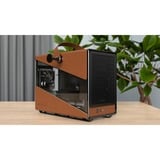 Montech Heritage 30 Pro , Tower-Gehäuse schwarz/braun, Tempered Glass