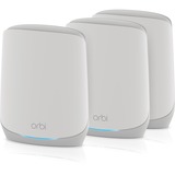 Netgear Orbi WiFi6 Tri-Band Mesh System 3er Set, Mesh Router weiß