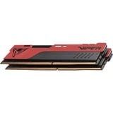 Patriot DIMM 32 GB DDR4-3600 (2x 16 GB) Dual-Kit, Arbeitsspeicher rot/schwarz, PVE2432G360C0K, Viper Elite II, INTEL XMP