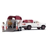 Schleich Horse Club Mobile Tierärztin mit Anhänger, Spielgebäude 