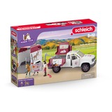 Schleich Horse Club Mobile Tierärztin mit Anhänger, Spielgebäude 
