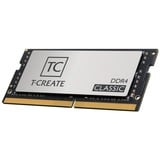 Team Group SO-DIMM 32 GB DDR4-3200 (2x 16 GB) Dual-Kit, Arbeitsspeicher silber, TTCCD432G3200HC22DC-S01, T-CREATE CLASSIC 