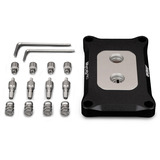 Thermal Grizzly Mycro Pro Stainless Steel AMD AM4/AM5, CPU-Kühler schwarz/silber