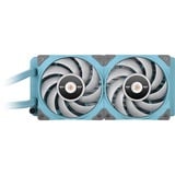 Thermaltake TOUGHLIQUID 240 ARGB Sync AIO Liquid Cooler Turquoise 240mm, Wasserkühlung türkis