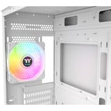 Thermaltake View 170 WS ARGB , Tower-Gehäuse weiß/holz, Tempered Glass x 2, Holz-Struktur